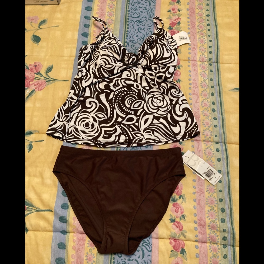 Tankini Set Sz 12 NWT